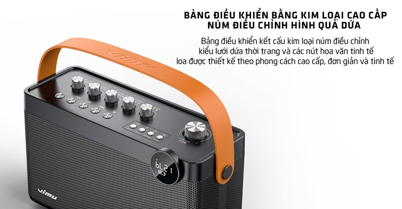 Loa Karaoke Mini Xách Tay Bluetooth Vimu H8 kèm micro dientuduchieu.com